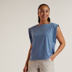 Women's NWT Indyeva Blue Sleeveless Top